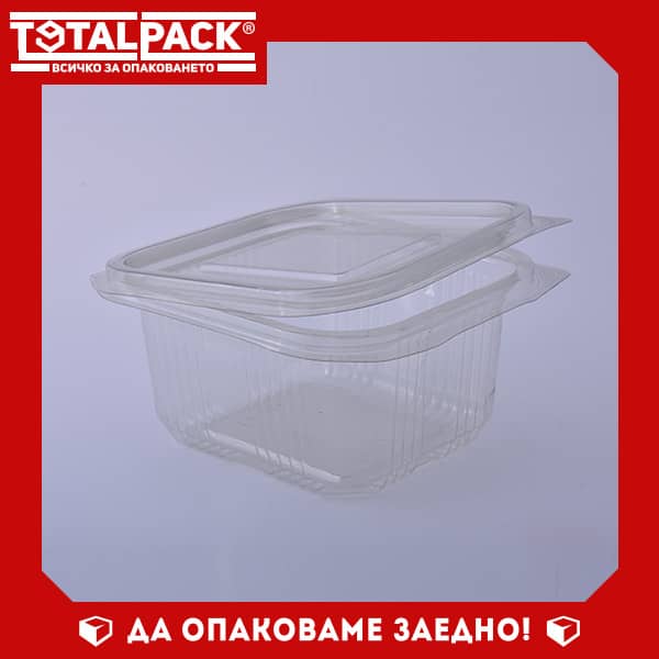 food box with attached lid 375ml