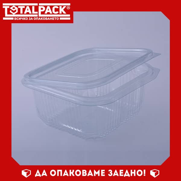 food box with attached lid 500ml