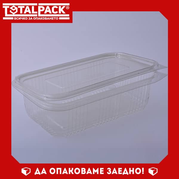 food box with attached lid 750ml