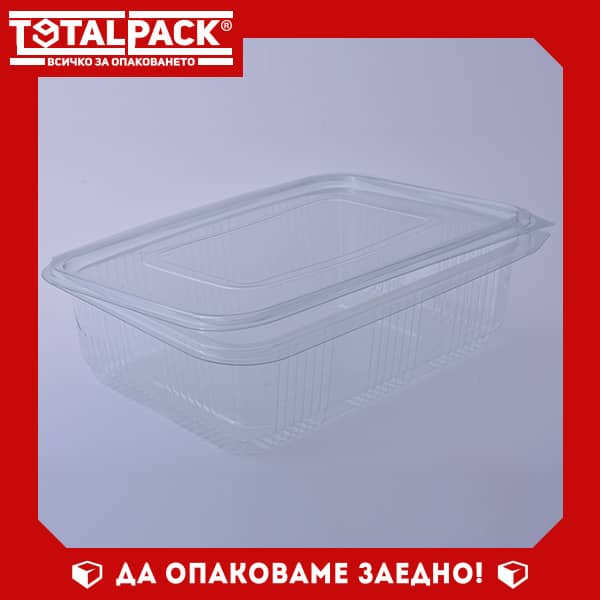 food box with attached lid 1500ml